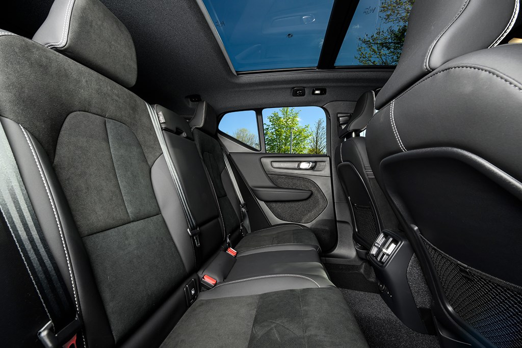 Volvo EX40 (2025) boot space & practicality