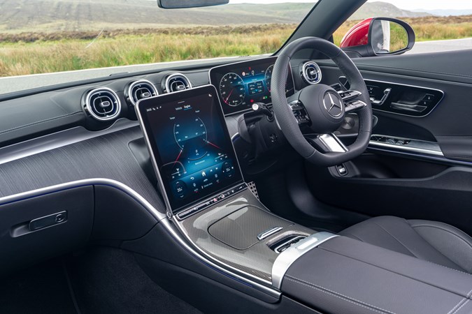 Mercedes CLE Cabriolet interior