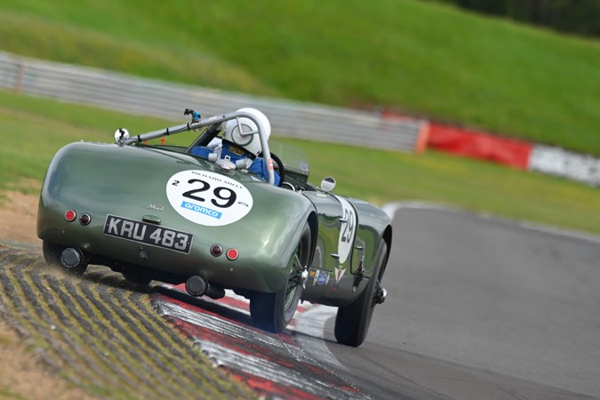 Gareth Evans driving a 1952 Allard J2X Le Mans