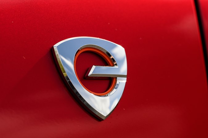 This little logo signifies that there's a rotary engine installed in the Mazda MX-30