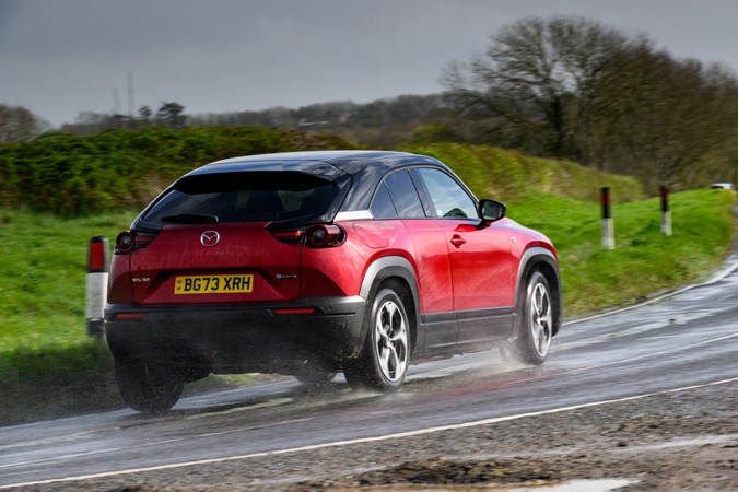 The Mazda MX-30 R-EV's ride and handling are sublime