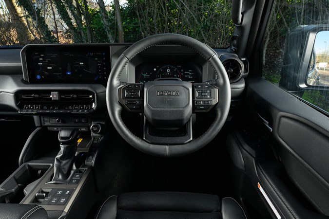 Toyota Land Cruiser driving position