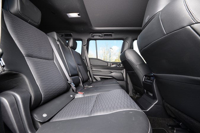 Toyota Land Cruiser second row seats