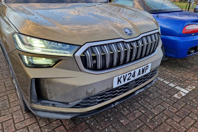 Skoda Kodiaq 2025 long-term test - front lightbar