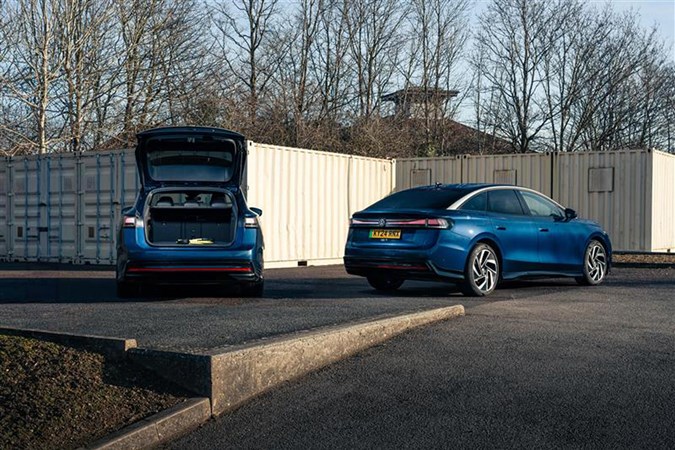 VW ID.7 Tourer and VW ID.7 hatchback