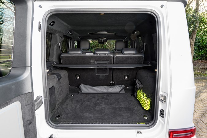 Mercedes G580 boot space