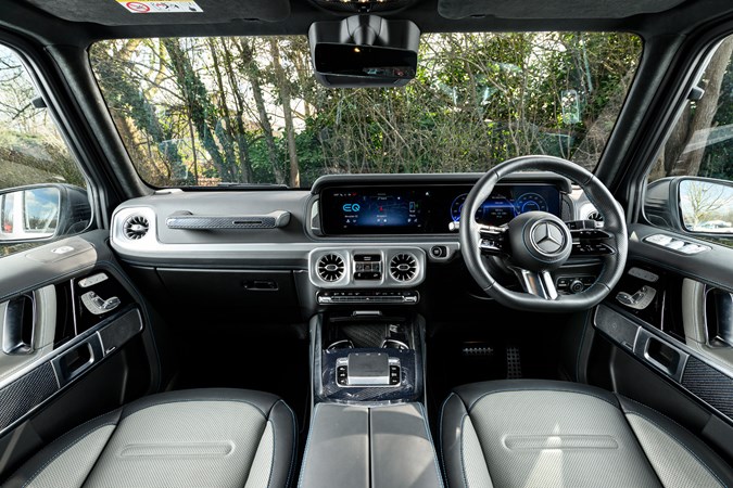 Mercedes G580 interior
