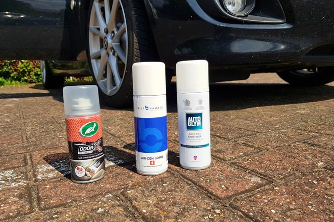 Air Con Cleaners next to Mazda MX5