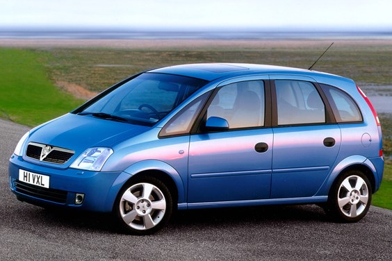 Vauxhall Meriva (03-10) specifications data