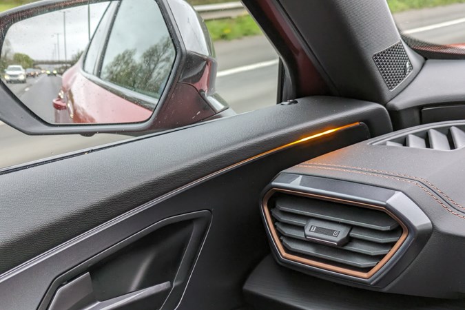 Cupra Formentor blind spot