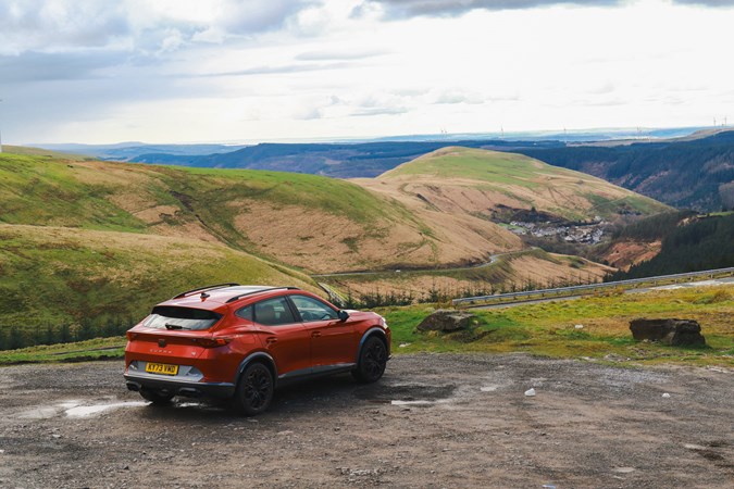 Cupra Formentor rear and side