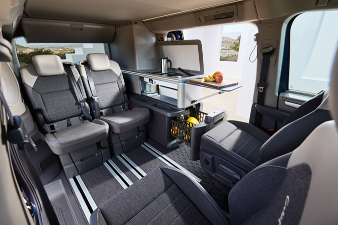 Volkswagen California (2024) interior seating