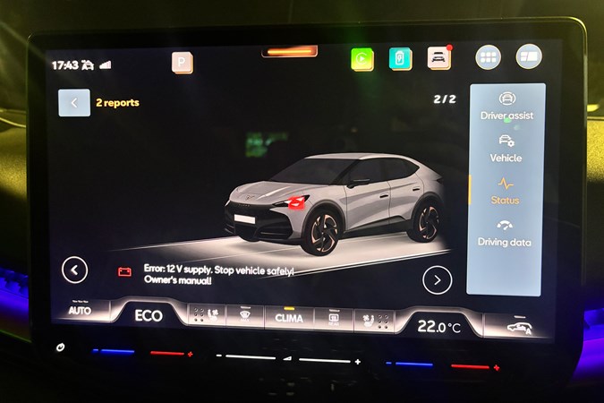 Cupra Tavascan break down