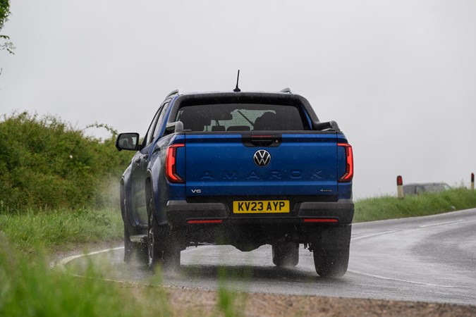 Low-speed cornering can result in a bit of tyre squeal.