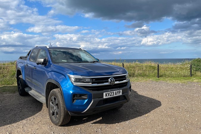 Big skies for a big truck - the VW Amarok has been on holiday.