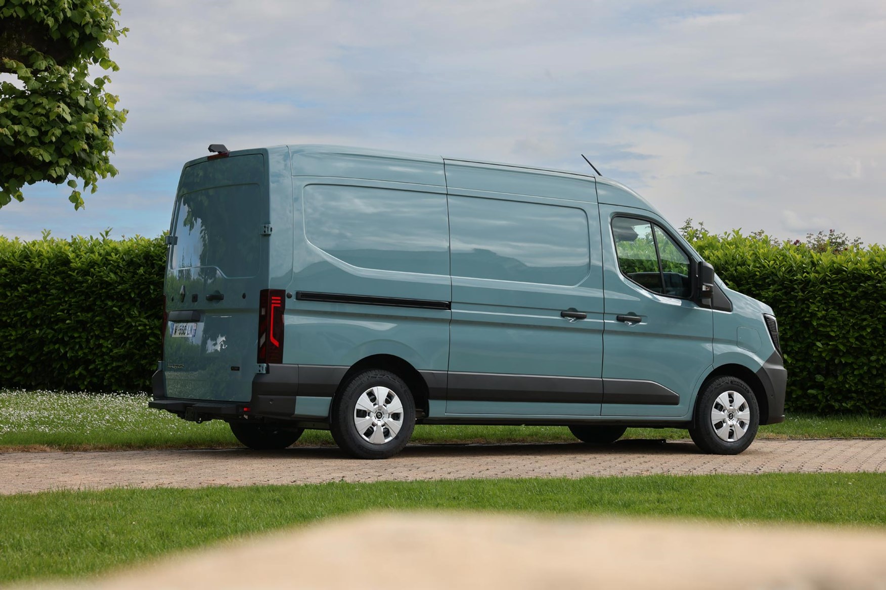 There are only three versions of panel van in the range to start with.