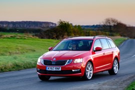 Skoda Octavia Estate driving