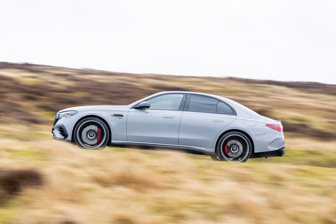 Mercedes-AMG E53 driving side shot