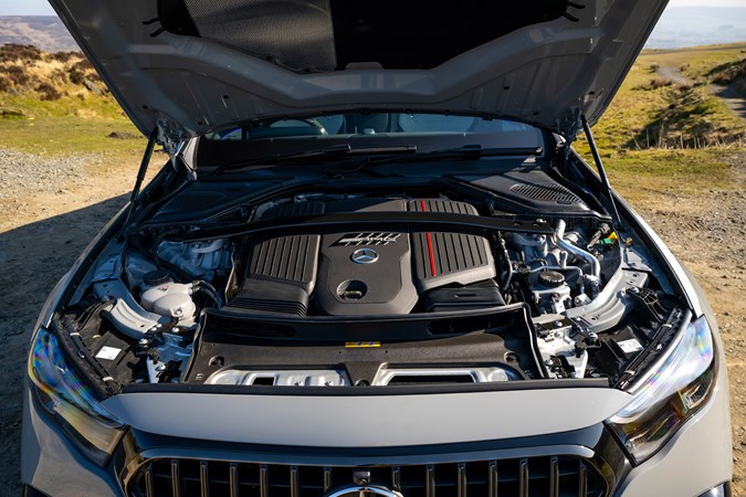 Mercedes-AMG E53 V6 engine