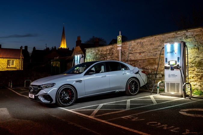 Mercedes-AMG E53 charging