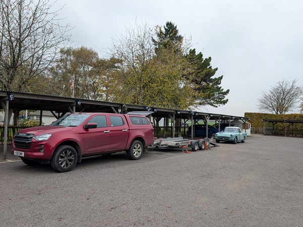 A wonderful towing vehicle, the Isuzu D-Max DL20