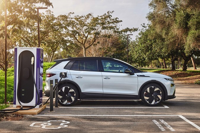 Skoda Elroq charging