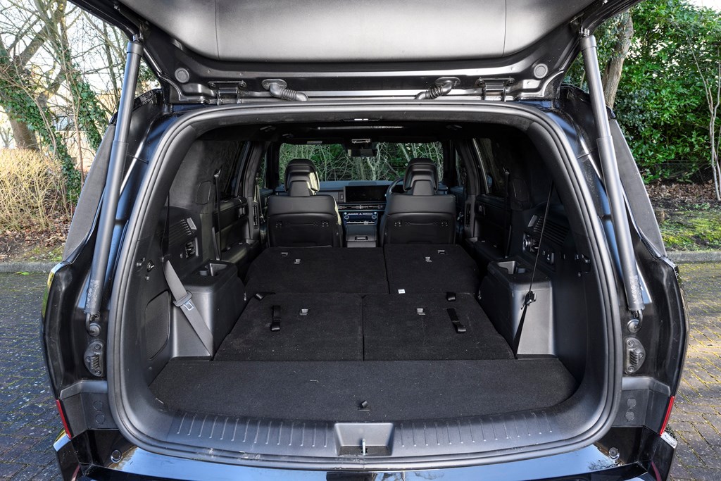Hyundai Santa Fe (2025) boot space & practicality