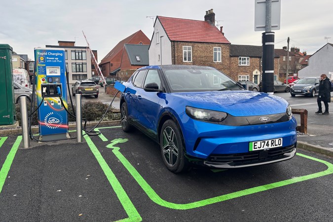 Ford Capri charging