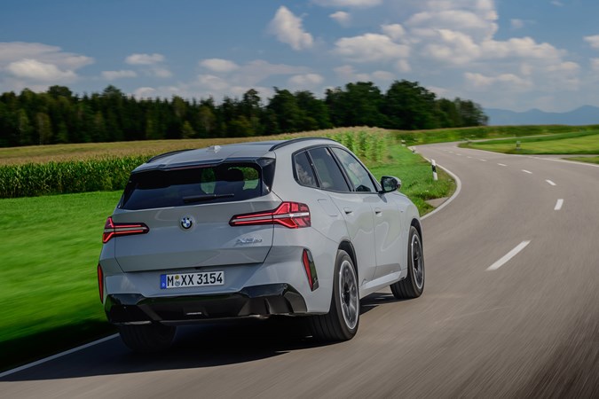 BMW X3 dynamic rear