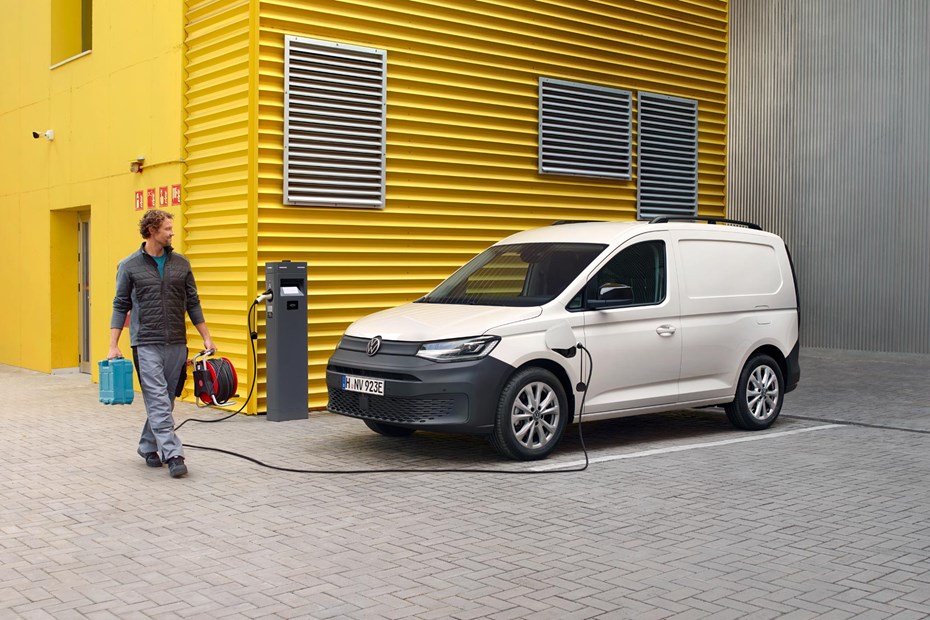 The VW Caddy eHybrid comes with a 19.7kWh battery.