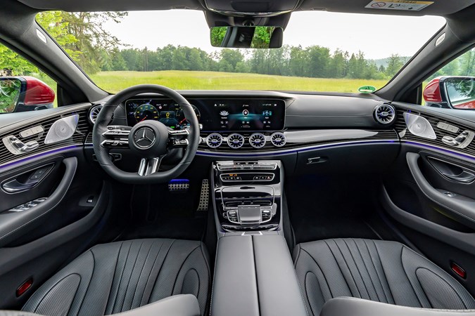 Mercedes-Benz CLS (2021) review, interior view