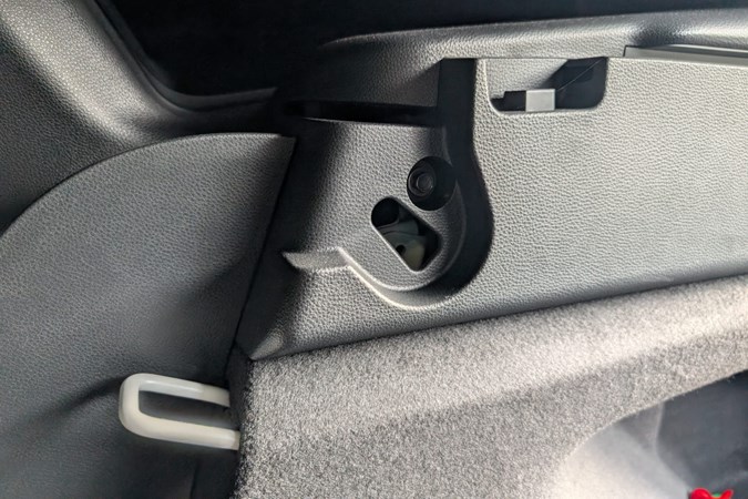 Image of the Toyota Corolla Commercial's back seat attachment points