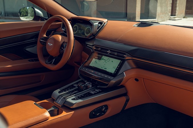 Aston Martin Vanquish dashboard