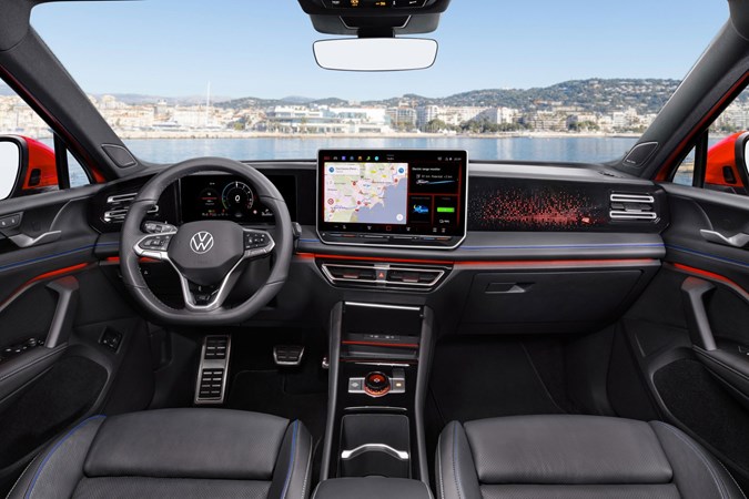 Volkswagen Tiguan eHybrid review - front interior