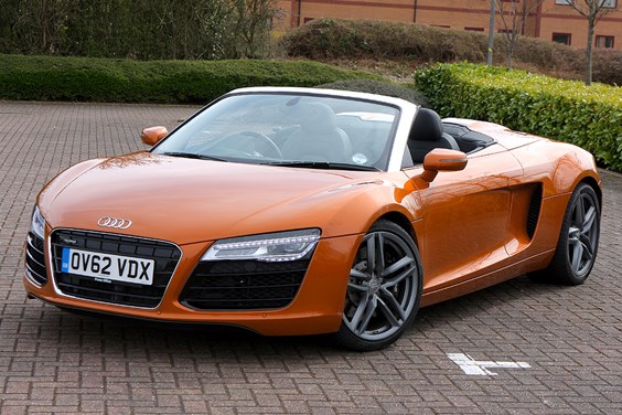 Audi R8 Spyder (10-14) specifications data