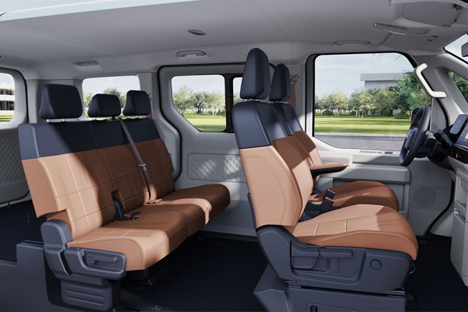 Kia PV5 Passenger electric van, seats