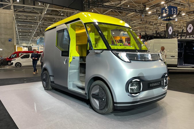 The Renault Estafette made its debut at the 2024 IAA van show.