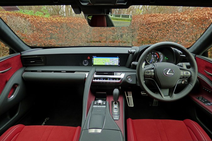 Lexus LC 500 cabin 2020