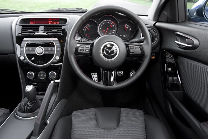 Mazda RX-8 R3 interior and instruments