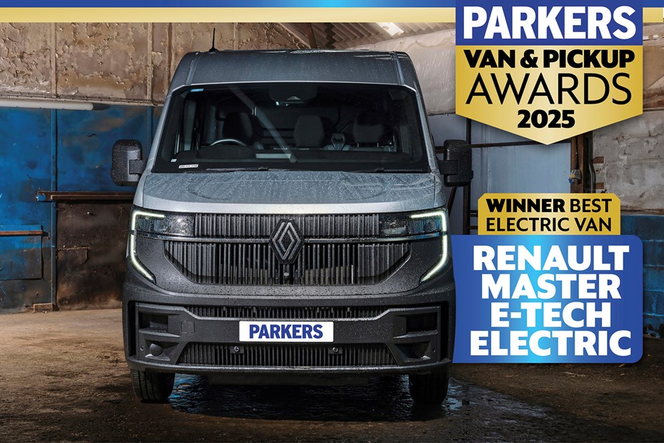 Best Electric Van: Renault Master E-Tech | Parkers Vans and Pickups awards 2025