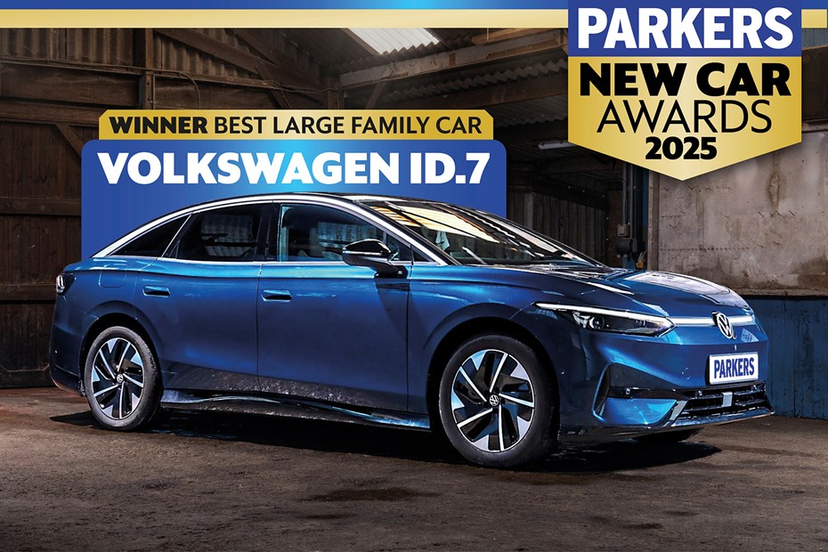 Best Large Family Car: Volkswagen ID.7 | Parkers