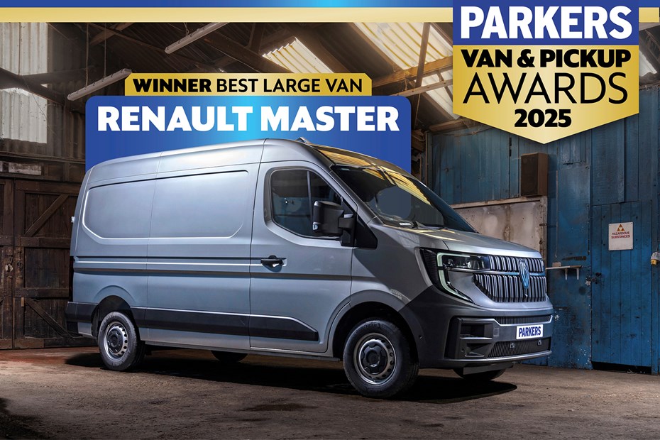 Best Large Van: Renault Master | Parkers Van and Pickup Awards 2025