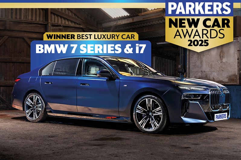 Best Luxury Car BMW 7 Series and i7 Parkers New Car Awards 2025