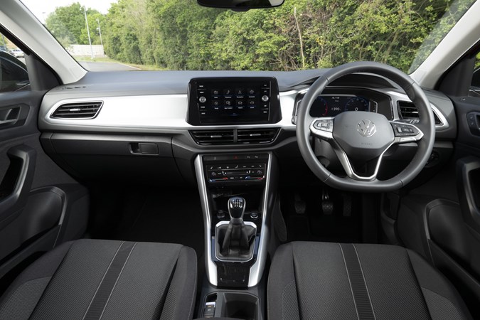 Volkswagen T-Roc 2024 interior dashboard