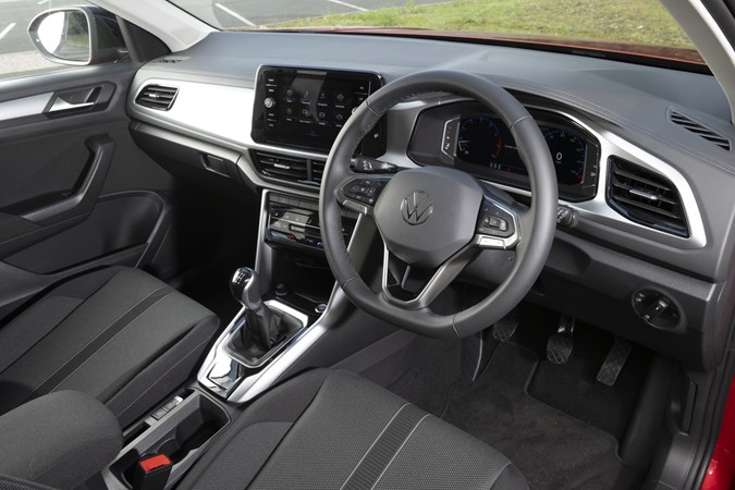 Volkswagen T-Roc 2024 interior front from driver side