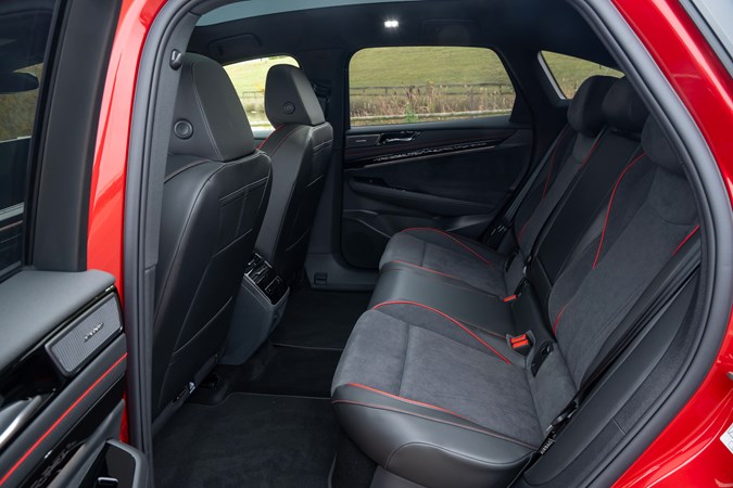 Volkswagen ID.7 GTX rear seats