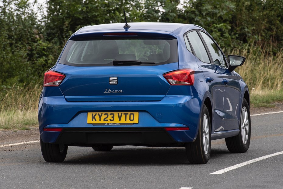 SEAT Ibiza rear cornering