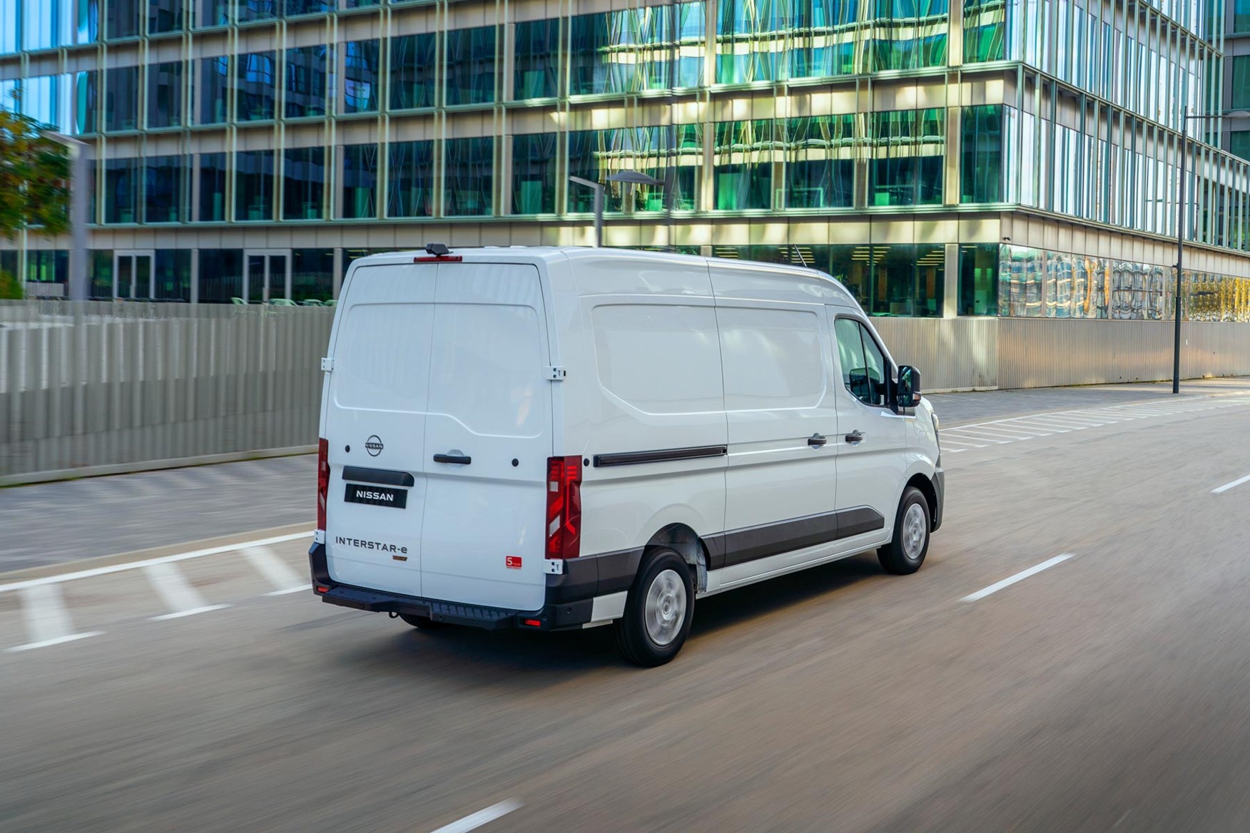 The Nissan Interstar is efficient but not exactly fast.