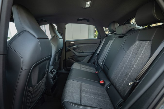 Audi Q6 E-Tron Sportback rear interior