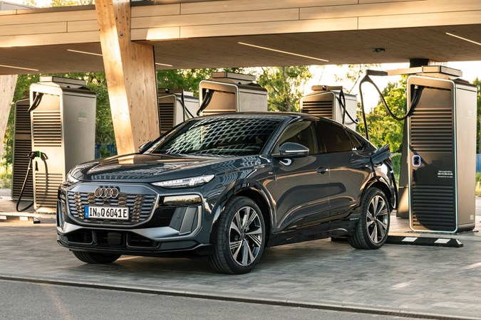 Audi Q6 E-Tron Sportback charging